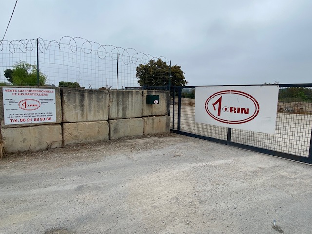 Entrée du site Morin Environnement Berre-l'Étang